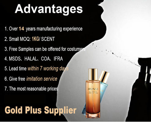 Fragrance Parfum Ingredients Free Sample For Making Top Smelling Women Perfume