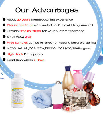 Long Lasting Perfume Oil Fragrance for Laundry Liquid Detergent Making Fresh Lily Scented Oil Detergent Fragrance for Clothes