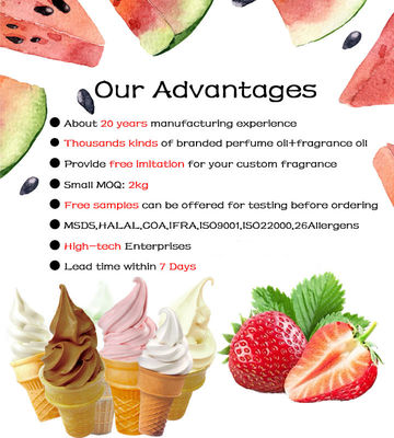 Fresh Orange And Fruit Flavour For Ice Cream&Candy&Baking Cake