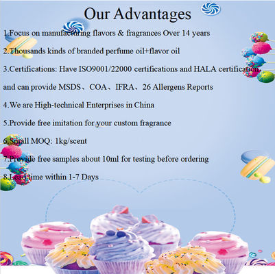 Sweet Fruity Scent Candy Free Sample Juice Flavors Concentrate Bulk Flavor Oil For Candy Making